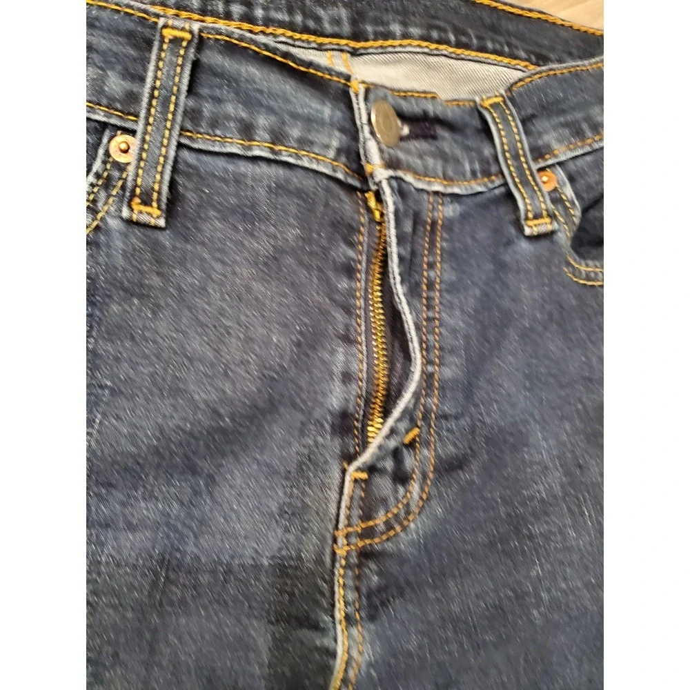 Levi's 511 Jeans Men's 30x30 Blue Slim Straight Stretch Denim Medium Wash